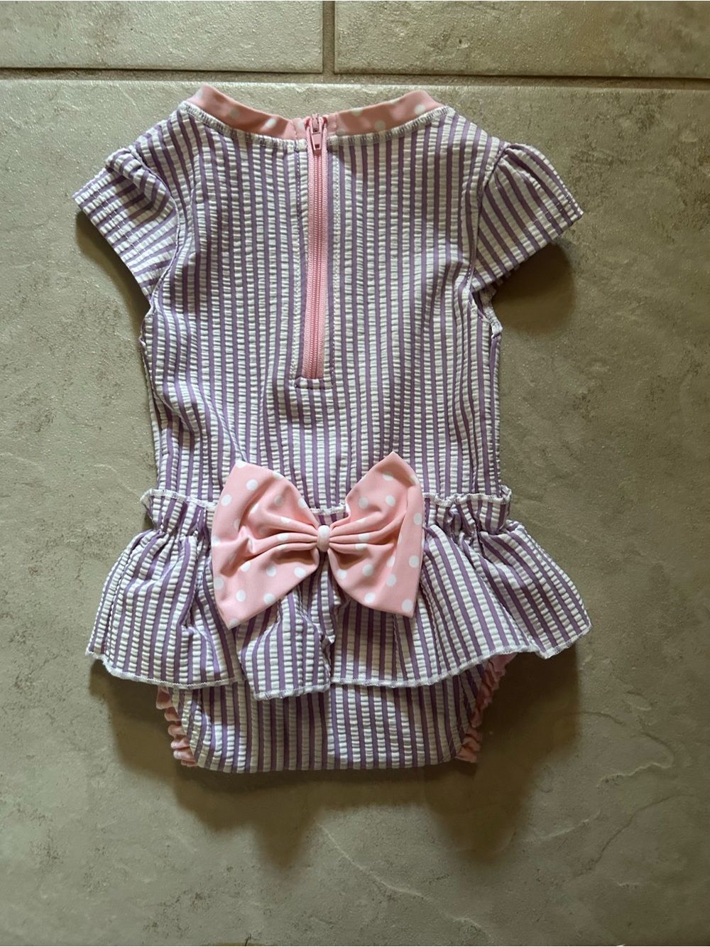 Ruffle Butts Swimsuit.